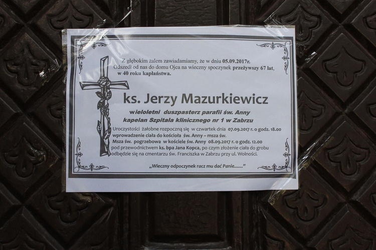 Pogrzeb śp. ks. Jerzego Mazurkiewicza cz. 1