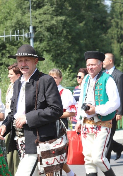 Korowód górali karpackich przez Istebną - 2017