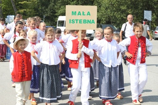 Korowód górali karpackich przez Istebną - 2017