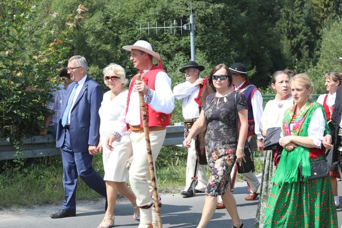 Korowód górali karpackich przez Istebną - 2017