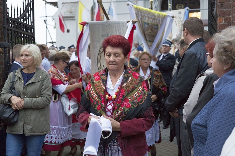 Dąbrówka. Powitanie jasngórskiej ikony