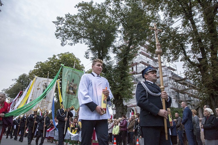 Dąbrówka. Powitanie jasngórskiej ikony