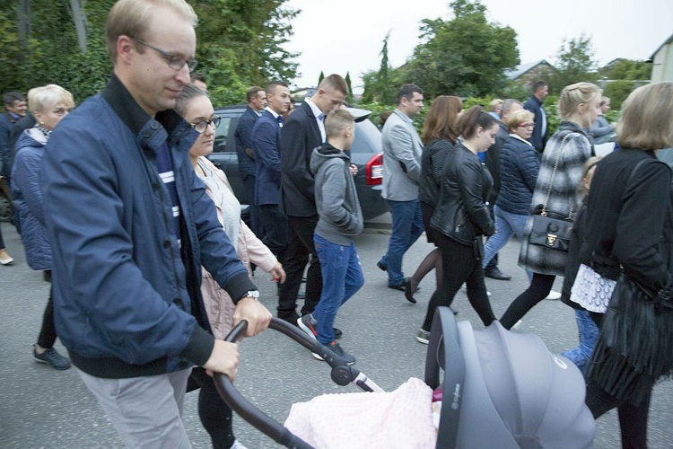 Dąbrówka. Powitanie jasngórskiej ikony