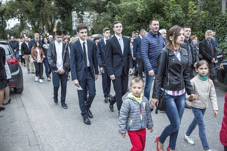 Dąbrówka. Powitanie jasngórskiej ikony