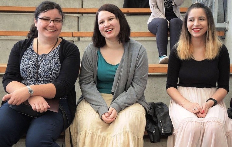 Młodzi w amfiteatrze pod Grojcem w Żywcu 2017