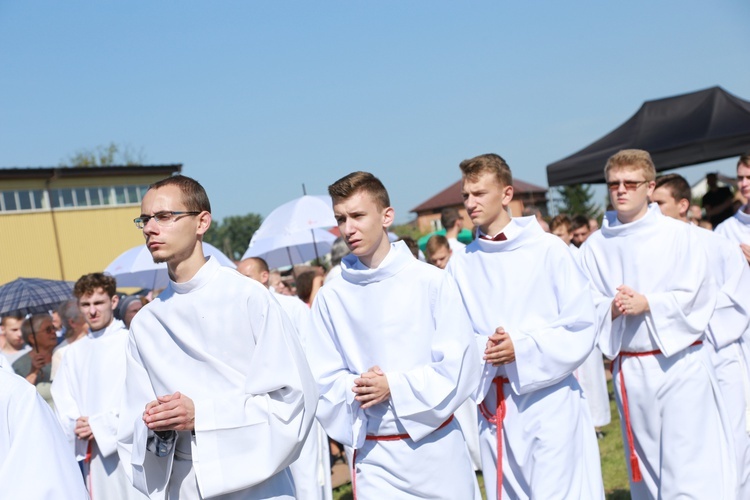 Msza święta, procesja z darami, procesja do kościoła