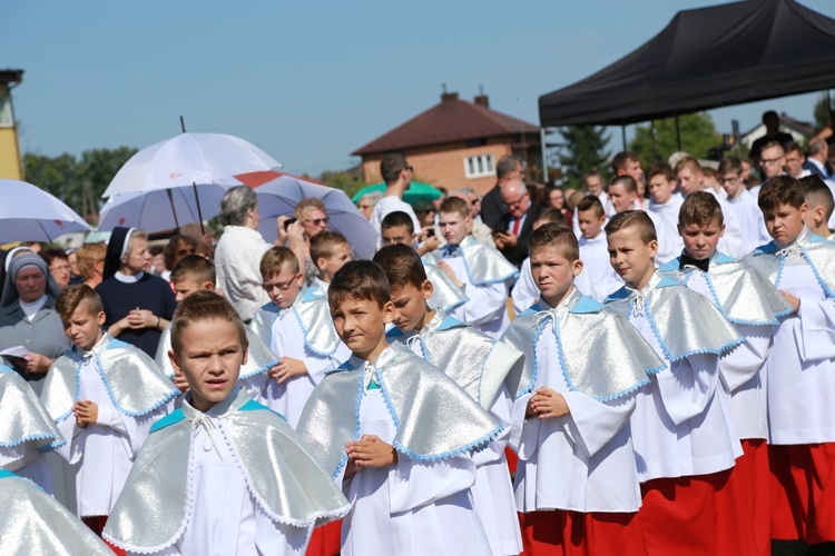 Msza święta, procesja z darami, procesja do kościoła