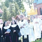 Procesja z obrazem na plac koronacyjny