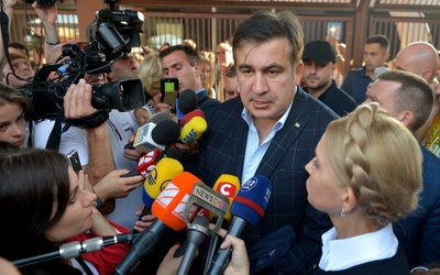 Saakaszwili odprawiony przez polskie służby graniczne