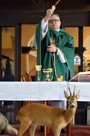 Msza św. hubertowska w Szczawnie-Zdrój