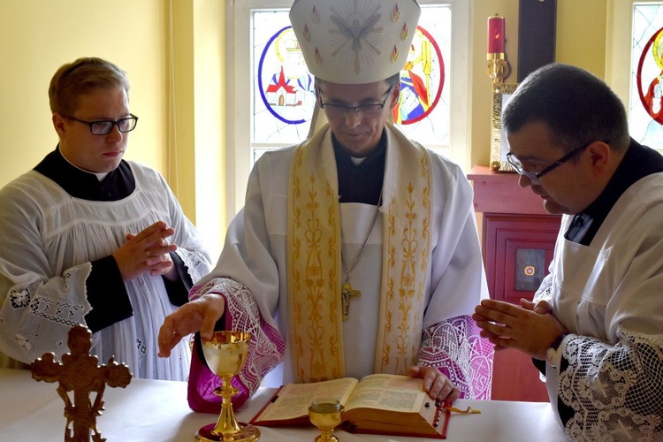 Poświęcenie kielicha i pateny