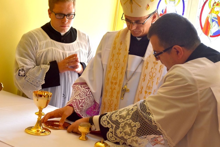 Poświęcenie kielicha i pateny