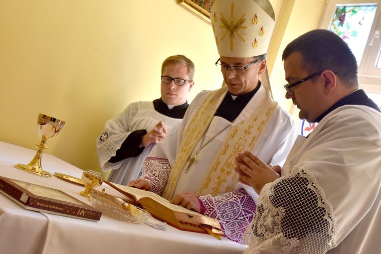 Poświęcenie kielicha i pateny