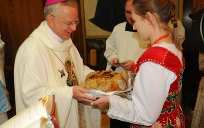 Abp Marek Jędraszewski w USD w Prokocimiu