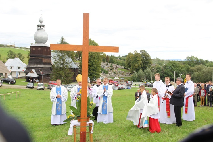 Uroczystość w Czarnym Potoku