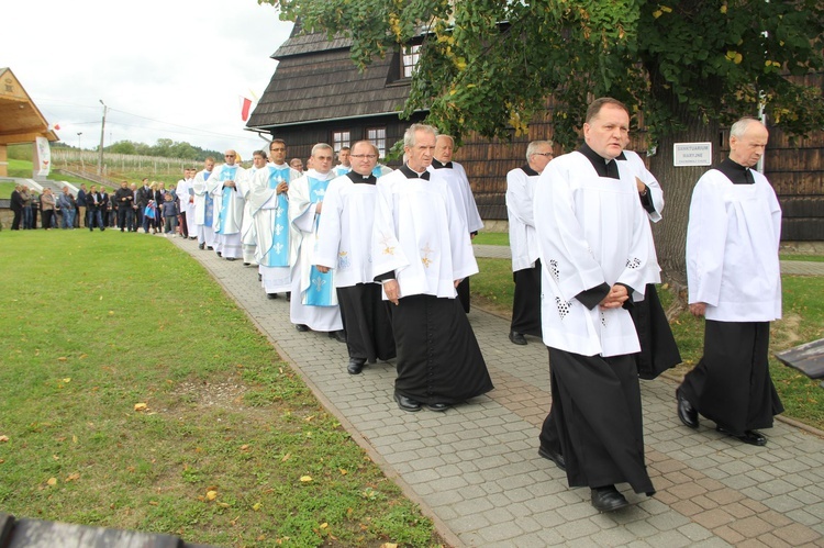 Uroczystość w Czarnym Potoku