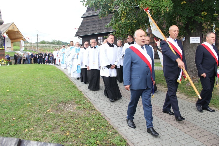 Uroczystość w Czarnym Potoku