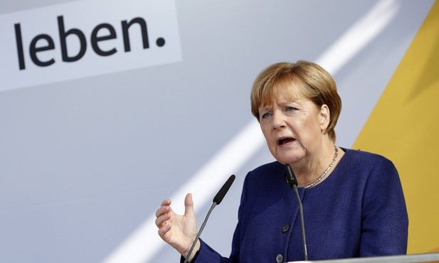 Merkel wzywa SPD do wykluczenia powyborczej koalicji z Lewicą