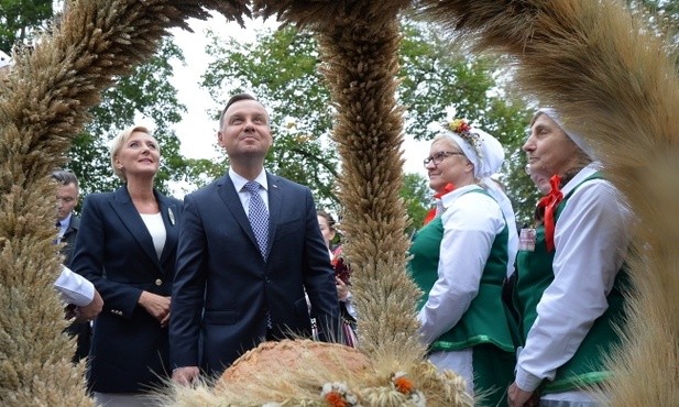 Dożynki Prezydenckie w Spale