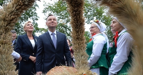 Dożynki Prezydenckie w Spale