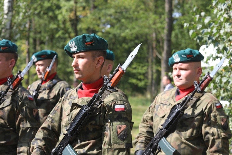 Na polanie śmierci żołnierzy "Bartka" w Starym Grodkowie - 2017