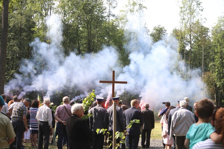 Na polanie śmierci żołnierzy "Bartka" w Starym Grodkowie - 2017