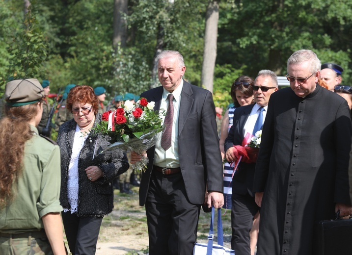 Na polanie śmierci żołnierzy "Bartka" w Starym Grodkowie - 2017