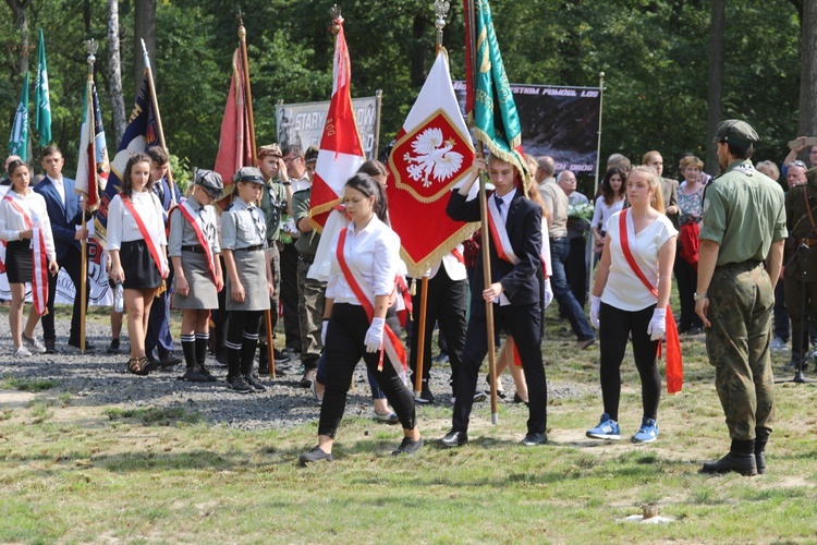 Na polanie śmierci żołnierzy "Bartka" w Starym Grodkowie - 2017