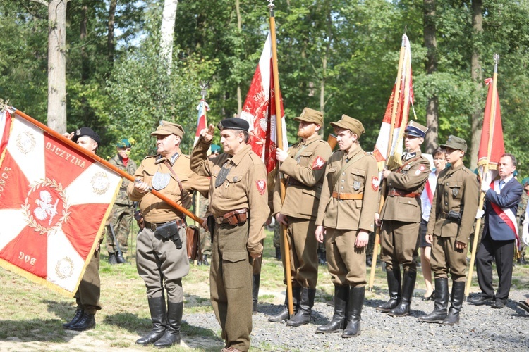 Na polanie śmierci żołnierzy "Bartka" w Starym Grodkowie - 2017