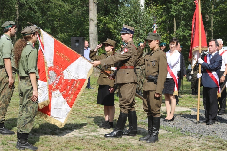 Na polanie śmierci żołnierzy "Bartka" w Starym Grodkowie - 2017