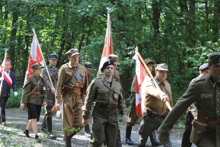 Na polanie śmierci żołnierzy "Bartka" w Starym Grodkowie - 2017