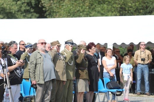 Na polanie śmierci żołnierzy "Bartka" w Starym Grodkowie - 2017