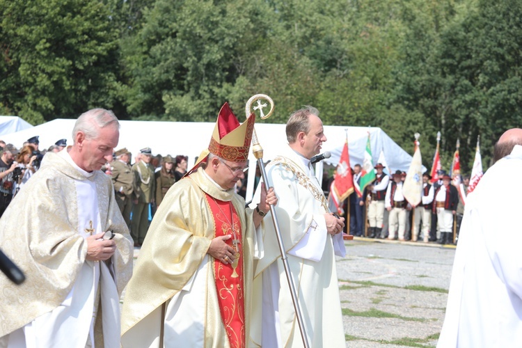 Na polanie śmierci żołnierzy "Bartka" w Starym Grodkowie - 2017