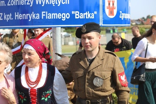 Na polanie śmierci żołnierzy "Bartka" w Starym Grodkowie - 2017