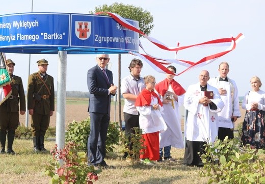 Na polanie śmierci żołnierzy "Bartka" w Starym Grodkowie - 2017