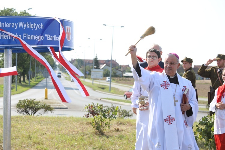 Na polanie śmierci żołnierzy "Bartka" w Starym Grodkowie - 2017