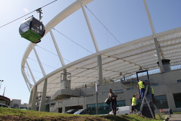 Stadion Śląski przed otwarciem