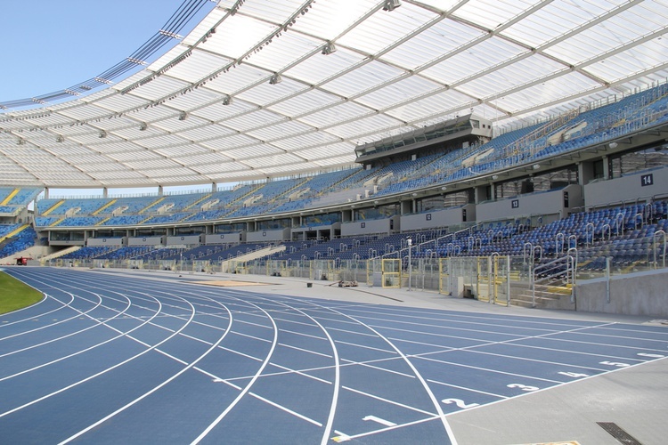 Stadion Śląski przed otwarciem