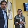 Dr Mirosław Furmanek i Agata Hałaszko opowiadali o najnowszych znaleziskach w Dzielnicy.