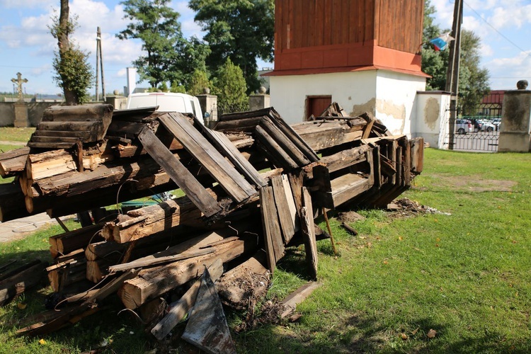 Odkrycia w kościelnej wieży w Denkowie 