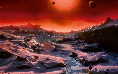 Tak może wyglądać powierzchnia planet układu Trappist.