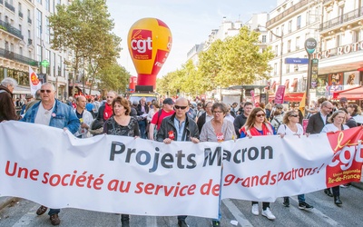 We Francji demonstracje przeciwko reformom Emmanuela Macrona
