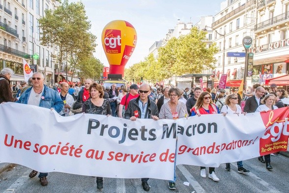 We Francji demonstracje przeciwko reformom Emmanuela Macrona