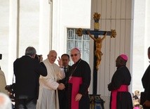 Abp Budzik u papieża Franciszka. Rekolekcje dla lubelskich księży w Watykanie