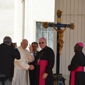 Abp Budzik u papieża Franciszka. Rekolekcje dla lubelskich księży w Watykanie