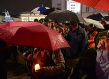 Przed Pałacem Prezydenckim manifestowali przeciwnicy reformy sądownictwa