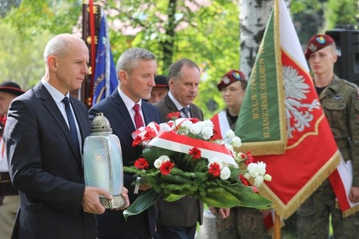 71. rocznica  śmierci partyzantów "Bartka" w Żywcu - 2017