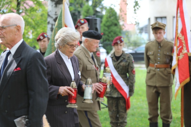 71. rocznica  śmierci partyzantów "Bartka" w Żywcu - 2017