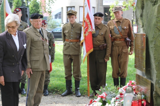 71. rocznica  śmierci partyzantów "Bartka" w Żywcu - 2017