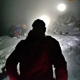 Akcja TOPR pod Zawratem - ostra zima w Tatrach